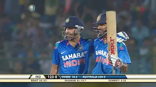 Shikhar Dhawan 95 vs Australia Highlights