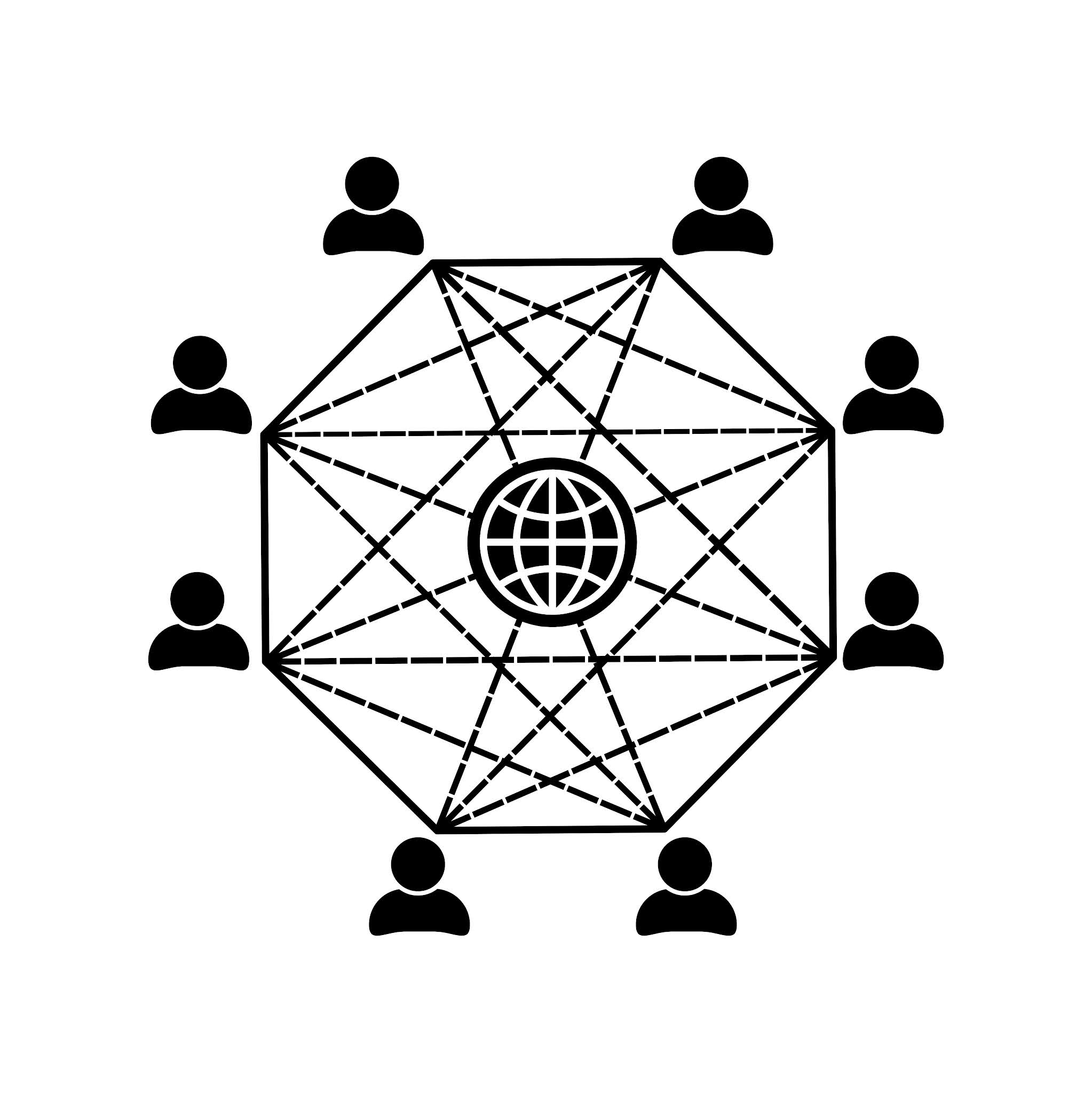 People connection Logo design