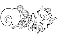 Dreamy, Aurora's Sleepy Kitten coloring page