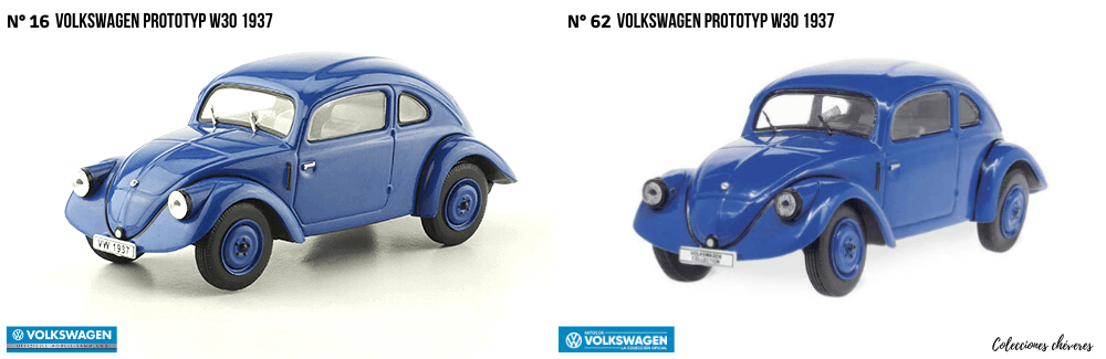 volkswagen prototyp w30 1:43, coleccion volkswagen, volkswagen collection, volkswagen offizielle modell sammlung