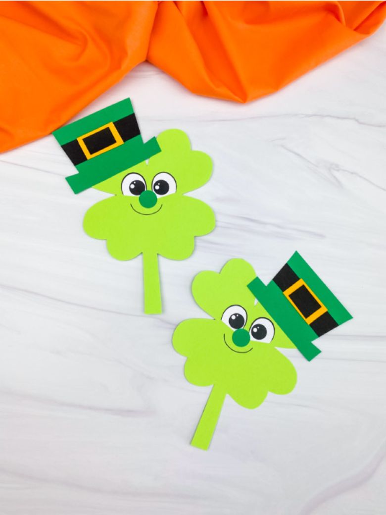 leprechaun shamrock craft