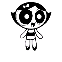 Powerpuff Girls coloring page-  Buttercup