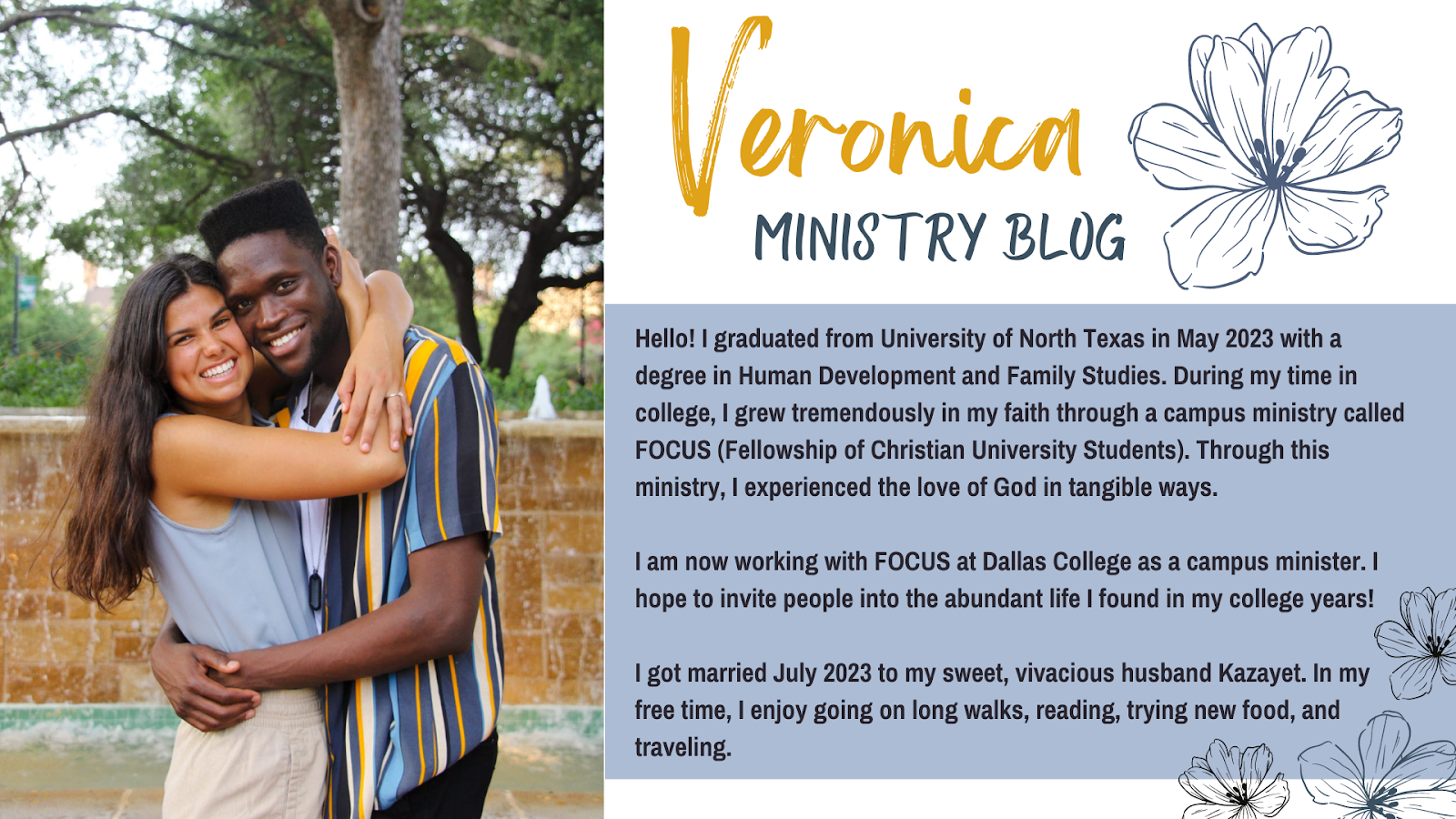 Veronica's Ministry Blog