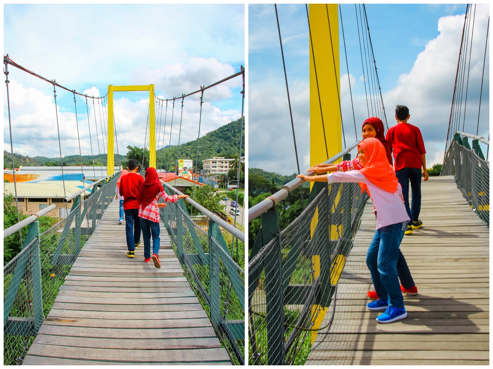 Sumandak Gombak Gayat Di Jambatan Tamparuli, Sabah