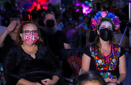 Arranca festival de “Luz y Vida, Entre Vivos y Muertos” en Isla Mujeres