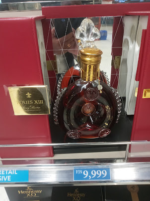 " Louis XII" Cognac  costing  FJ 9,999. The Costliest liquor in Nadi Airport Duty Free liquor shop.