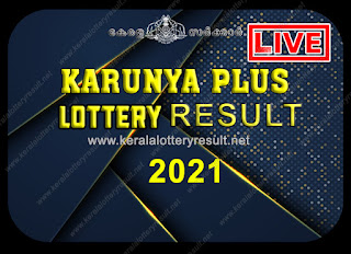 KARUNYA PLUS LOTTERY RESULTS 2021