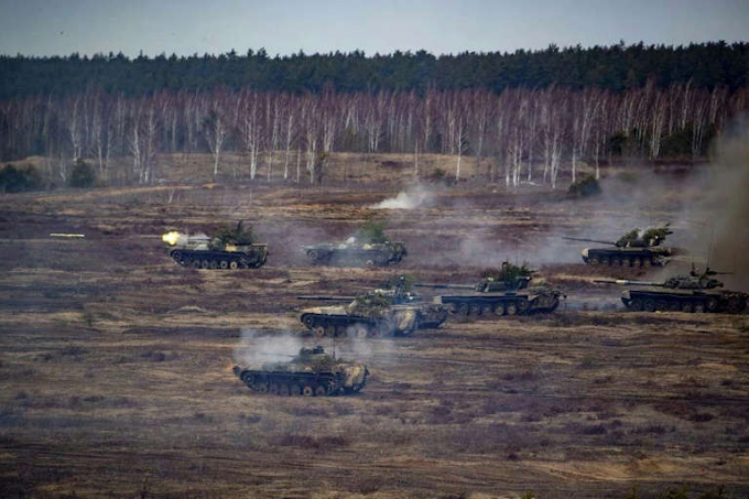 Invasores do Exército russo estão em Kherson, no sul da Ucrânia