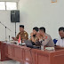 Kapolsek Pedes Hadiri Rapat Minggon Kecamatan Pedes Sampaikan Tentang Kejahatan TPPO 