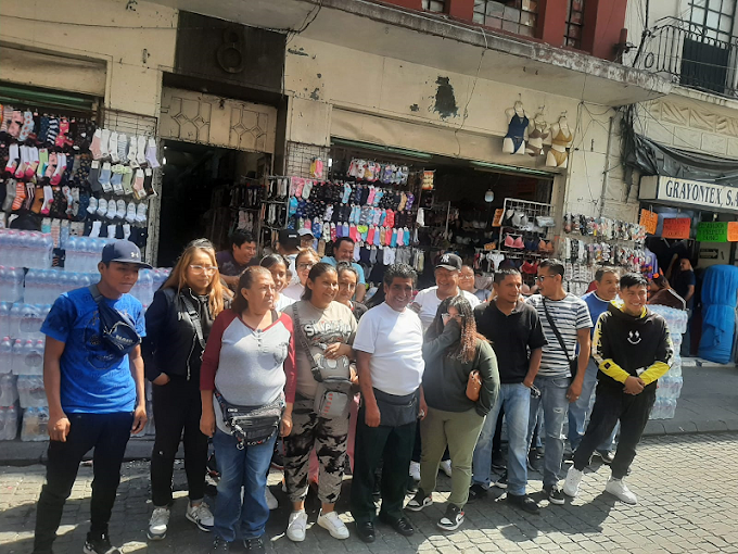Comerciantes No Asalariados del Centro Histórico donan varios víveres para los damnificados de Acapulco: Juan Martínez