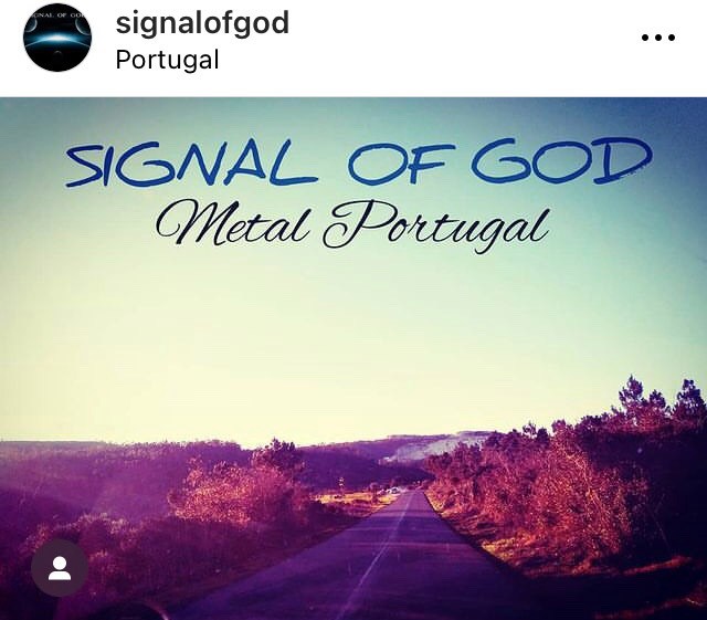 SIGNAL OF GOD . METAL PORTUGAL 2019