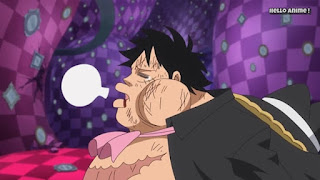 ワンピースアニメ WCI編 856話 ルフィ かわいい Luffy | ONE PIECE ホールケーキアイランド編