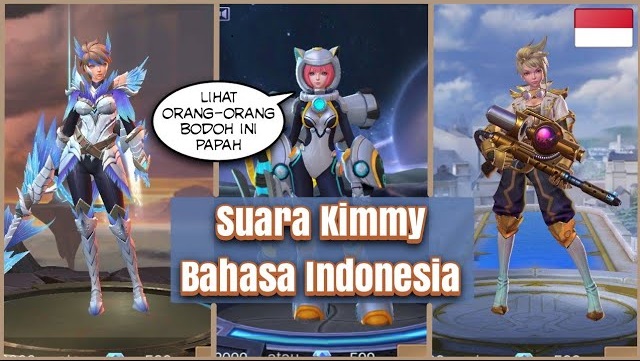 kimmy voice lines and quotes mobile legends