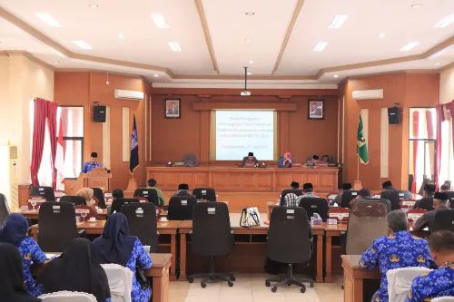 Wakili Wako Payakumbuh, Sekda Dafrul Pasi Sampaikan Nota KUA-PPAS