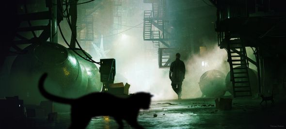 Thomas Dubois artstation arte ilustrações ficção científica fantasia sombria cyberpunk