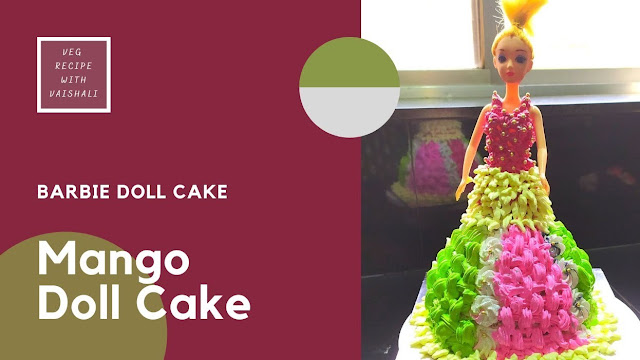 Mango Flavour Doll Cake