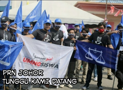 Gelombang Biru Anak Muda Buatkan MUDA Layu Di Johor