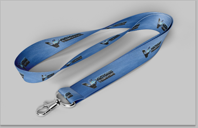 Mockup Lanyard para descargar gratis editable en PSD