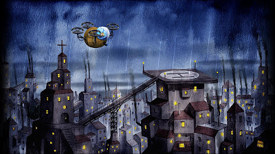 Rain City Video Game Screenshot