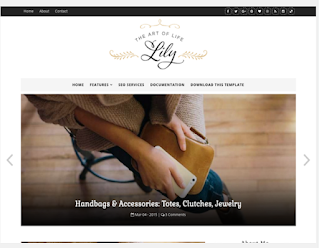 Lily: Personal Blogger Theme