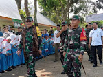 Kunjungan Letnan Jendral TNI-AD M Syafi'i Kaseno untuk TMMD Desa Pangklungan, Kecamatan Wonosalam-Jombang, Jawa Timur 