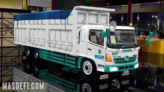 livery hino lohan dump khas cilegon bgr