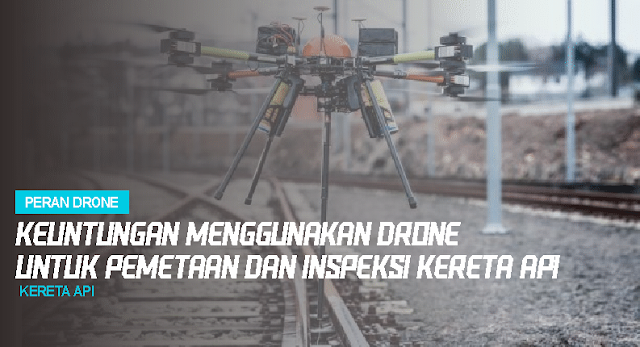 Drone, Pemetaan, Mapping, Aerial Mapping, Inspeksi, Kereta Api