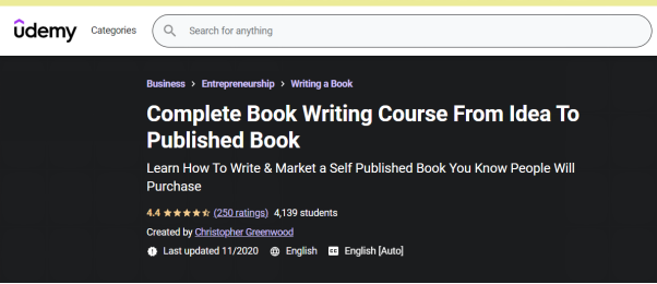 Top 10 courses to learn how to publish a book