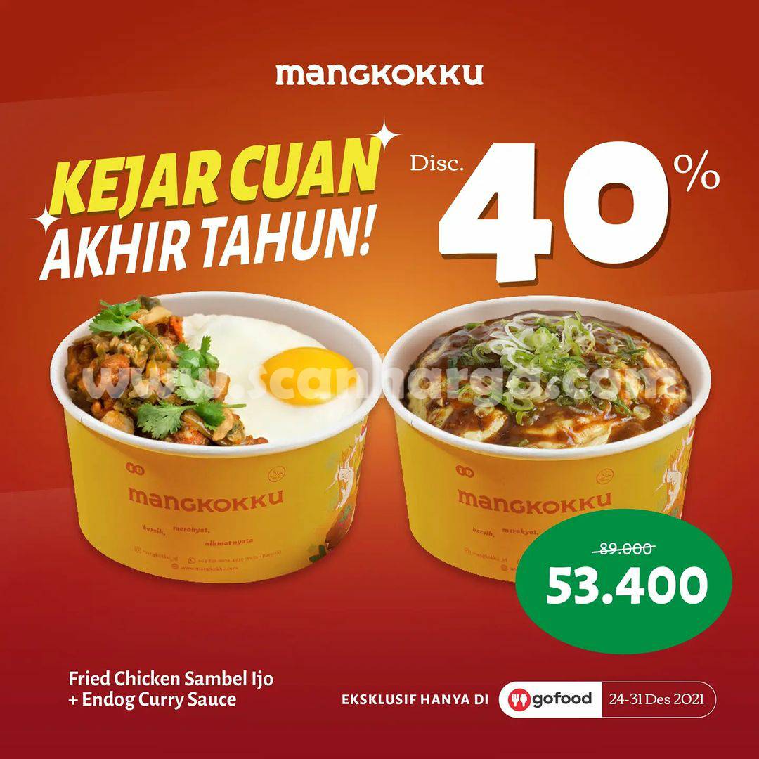 Promo MANGKOKKU Kejar Cuan Akhir Tahun Diskon 40%