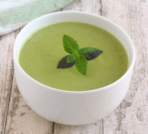 Springtime Pea Soup with Mint Recipe