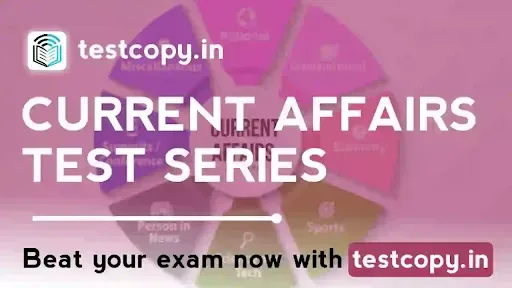 Current Affairs test series