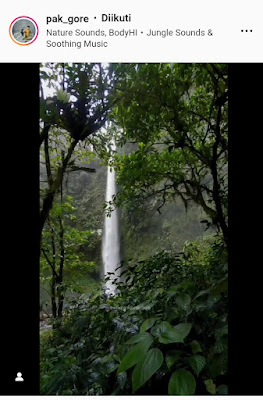 Air terjun embun genting dusun genting Desa Sindang Panjang kecamatan Tanjung sakti pumi kabupaten lahat