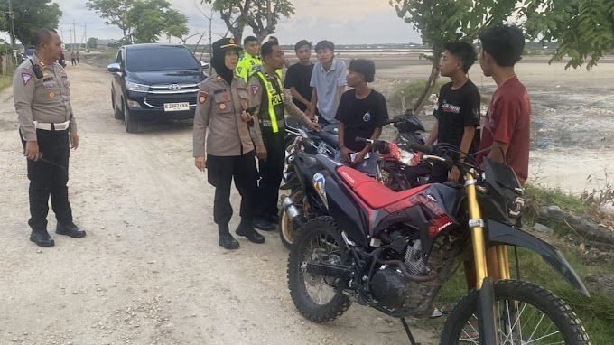 Polisi Amankan 13 Motor Knalpot Tidak Sesuai Spektek Di Pamekasan