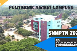  Daya Tampung dan Peminat SNMPTN 2022 Politeknik Negeri Lampung (POLINELA)