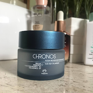 Resenha natura chronos acqua biohidratante com ácido hialurônico