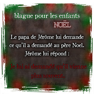 Sélection de blagues Noel 2021 - le meilleur de l'humour pour les enfants, drôle, court et mignon par Comptines et Belles Histoires