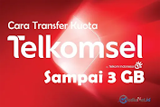 4 Cara Transfer Data Telkomsel Sampai 3 GB