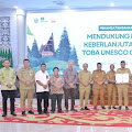 Bupati Simalungun Tandatangani Komitmen Dukung Revalidasi Toba UNESCO Geopark Global