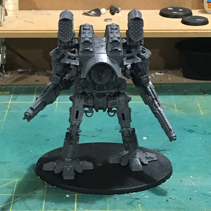 Legio Tempestus Warlord Battle Titan for Adeptus Titanicus WIP