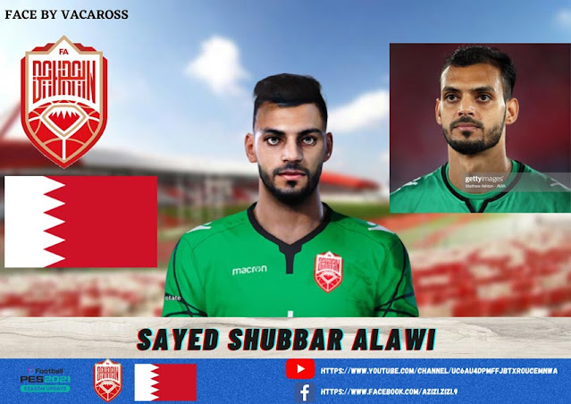 Sayed Shubbar Alawi Face For eFootball PES 2021