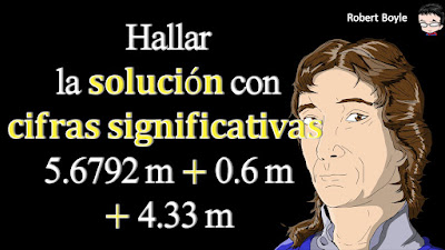 👉 Enunciado: Se midieron tres longitudes cuyos valores fueron 5.6792 m 0.6 m 4.33 m. Sume las longitudes y exprese el resultado con el número de cifras significativas correcto.