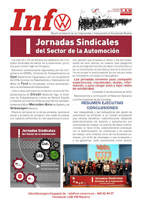 I JORNADAS SINDICALES AUTOMOCIÓN 