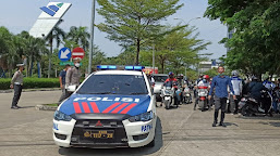 Polres Serang Lakukan Pengamanan dan Pengawalan Massa Aksi dari FSMI Kabupaten Serang Menju KP3B