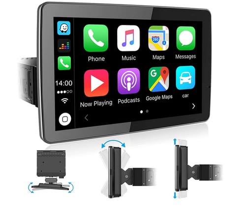 Stiflix 9 Inch Floating IPS Touchscreen Car Radio with Carplay