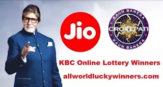 KBC Online Lottery Winners List