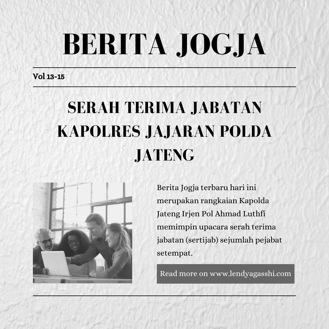 Serah Terima Jabatan Kapolres Jajaran Polda Jateng