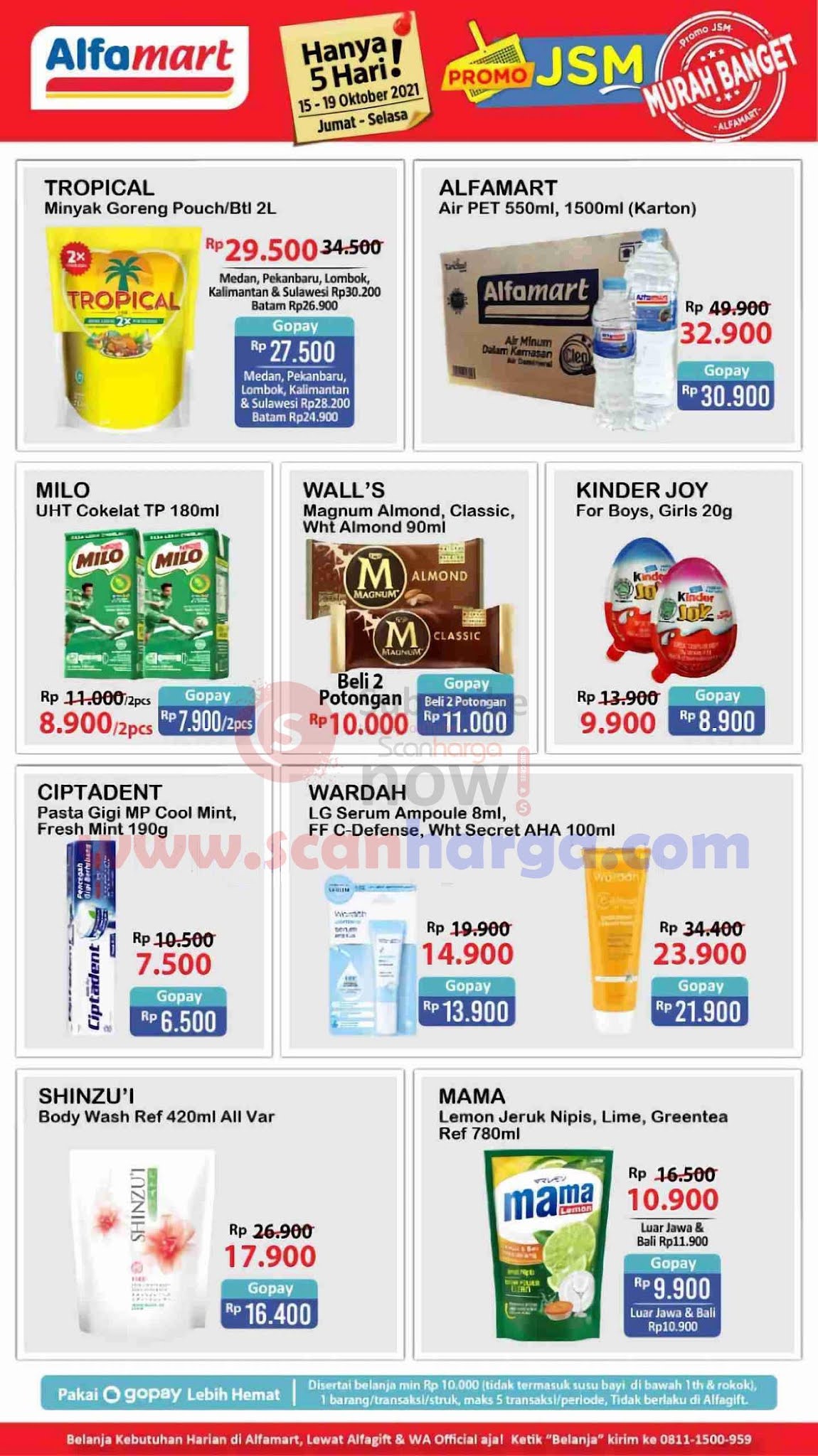 Katalog Promo JSM Alfamart Terbaru 15 - 19 Oktober 2021