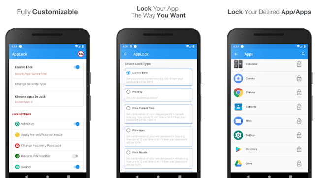 AppLock Time PIN App On Play Store 2022