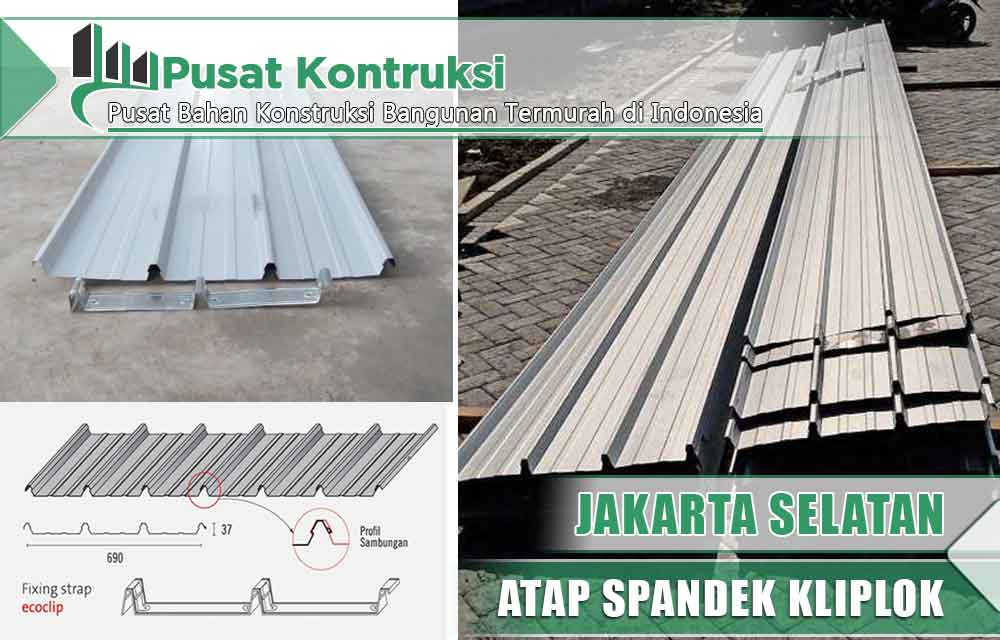 harga atap spandek kliplok Jakarta Selatan