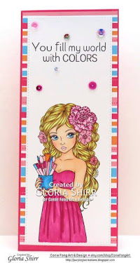Featured Card at Cute As A Button Challenge Blog